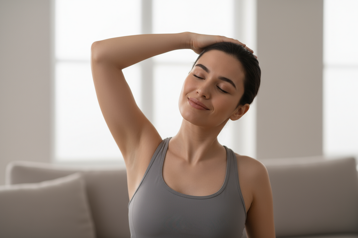 Make the massage gun black and remove the bit at the top, make it two perpendicular cylinders